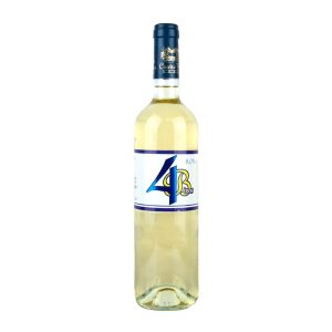 botella de vino blanco 4binos