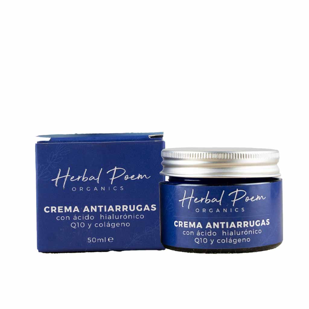 Crema antiarrugas vegana Herbal Poem